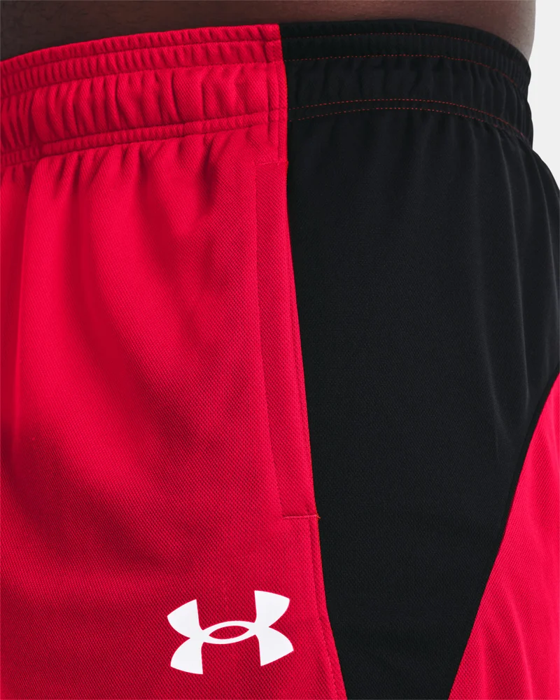 Under Armour Red Men's UA Baseline 10-Inch Shorts for Men | Best Price UAE